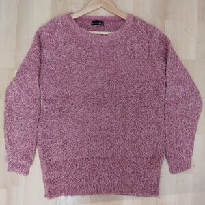 Pink Fuzzy Sweater